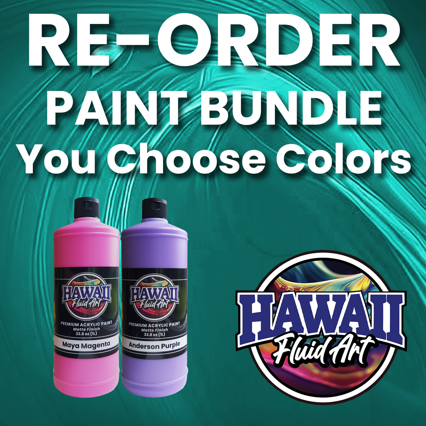 RE-ORDER PAINT BUNDLE (You choose colors) Each: