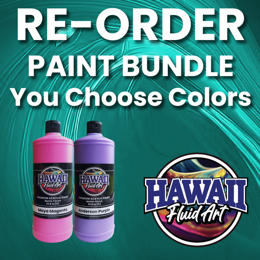 RE-ORDER PAINT BUNDLE (You choose colors) Each: